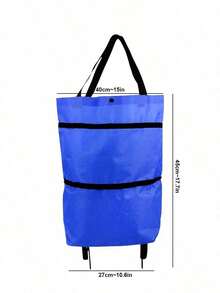 Portable Shopping Carts - Green - View 6