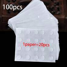 1000/500/400/300/200/100pcs Balloon Glue Dots, Suitable For DIY Decoration, Balloon Accessories, Cute Decor, Holiday Celebration, Family Gathering, Wedding Arrangement, Home Office Party, Birthday Gift, Arts & Crafts, St. Patrick's Day, Easter, Back To School, Valentine's Day And More (20 Glue Dots Per Sticker) - Multicolor - View 13