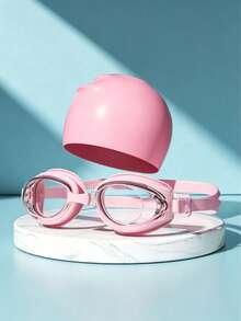 2pcs Large Frame Swimming Goggles, High Definition Anti-Fog Waterproof Clear Lens, Professional Swimming And Diving Goggles, Back To School - 彩色 - 查看 5
