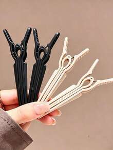 1pc/2pcs/4pcs Root Volumizing Hair Clips, Instant Lift Styling Tool For Flat Hair, Hair Styling Set - Multicolor - View 6