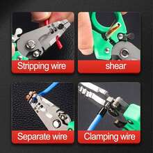 Mini Portable Aluminum Alloy Fis - Green - View 9