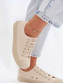 Women's Big Star TT274121 Classic, Light And Comfortable, Timeless Women's Footwear Ideal For Everyday. Beige Brown - Beige - View 5
