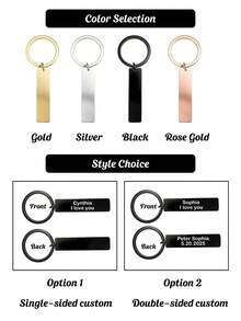 Personalized Spotify Sound Wave Keychain, Custom Music Code Stainless Steel Backpack Charm, Back-To-School Gifts, Best Friend/Music Lover1/3/5PCS - Multicolor - View 3