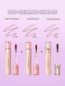 SHEGLAM [3Pcs] Fall In Line Peel-Off Lip Liner Stain Bundle Set - Pinky Promise+Mauvelous+Chocoholic - View 2