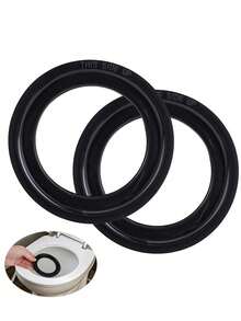 2 Pcs 385311658 Toilet Flush Ball Seal Replacement For Dometic 300 310 320 RV - Black - View 2