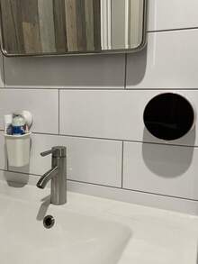 YITUMU Dispenser Sabun Otomatis 3 Tingkat yang Dapat Diatur dengan Layar LED dan Jam, Pompa Busa/Gel Pintar Tahan Air yang Dipasang di Dinding, Cocok untuk Sabun Cuci Piring, Losion, dan Sabun Tangan - Busa - View 5
