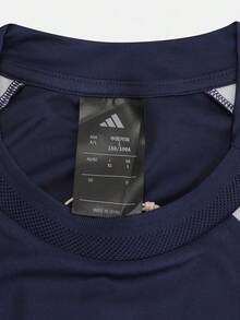Adidas 男款 M TIRO JRSY 短袖針織無領 T-Shirt TKF4725 - 霧霾藍 - 查看 4