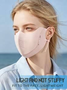 WAVHUN Sun Protection Face Mask, Comfortable To Wear, Provides Sun Protection And Enhanced Eye Coverage, Suitable For Outdoor Cycling And Hiking, Travel Essential - Multicolor - View 2