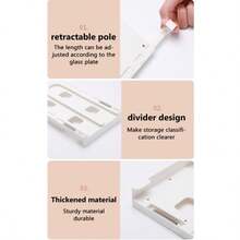 Multifunctional Refrigerator Can Organizer Dispenser White - View 10
