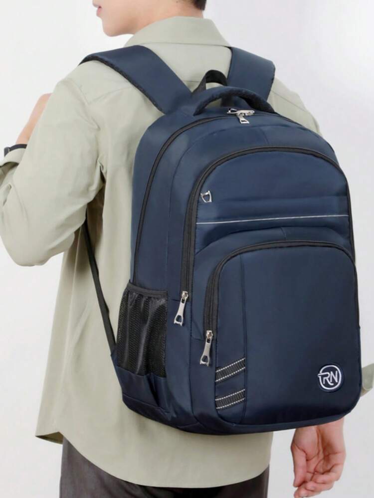 New Back To School & Graduation Season Elegant Fashion Versatile Casual Couple Travel Large Capacity Multi-Functional Backpack (No Accessories Included) - Multicolor - View 6