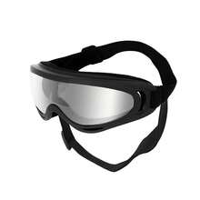 1pc-Cool Pet Dog Sunglasses, Windproof Dustproof Anti-Fog Pet Glasses, Adjustable Elastic Headband, Fashionable Black Frame Suitable For Medium And Large Dogs, Perfect For Outdoor Adventure, Running (Slightly Defective, Please Do Not Buy If You Mind) - Black - View 6