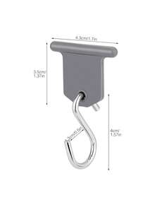 S-Shaped Camping Awning Hook Clip, RV Tent Hanging Rack, Perforated Light Hanging Rack, Suitable For Camping Vehicle Accessories - Hook Up - View 10