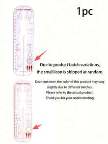 1/3pcs Fashion Design Rulers, Making And Sewing, Perfect For Female Mannequin Patterns, And An Ideal Choice For Professional Tailors And Embroidery Enthusiasts - Multicolor - View 13