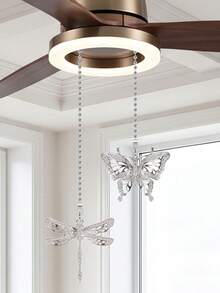 Ceiling Fan Chain - Silver - View 11