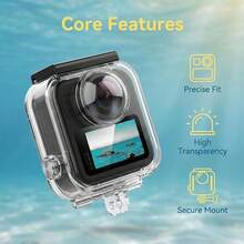 Max 2 Waterproof Case, 60m Underwater Diving Protective Shell, With Mount Accessories, Compatible With Max 2 - View 9