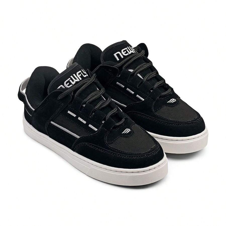 Moretto Campus Unisex Casual Skate Shoes, Super Comfortable, Premium Line, Everyday Wear, Men's And Women's, New Release 2025, Super Lightweight, Perfect For Work, Affordable - TESL-PTO-BCO - 查看 1