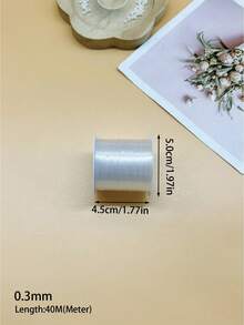 Transparent Non-Elastic Nylon Monofilament Beading Thread, 0.2mm-0.6mm 5 Sizes Available, Invisible And Durable, Suitable For Handmade Beaded Jewelry, Bohemian Hanging Decorations, Embroidery Pendants, Dream Catchers, Various Artistic Crafts - Fishing Line - View 14