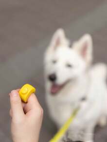 Dog Training Clicker Ring Wearable Pet Clicker For Positive Reinforcement Cat Obedience Training Aid Hands Free Clicker Tool For Puppy Training Professional Pet Trainer Supplies Clickable Finger Ring For Dog Cat Agility Training Device Essential - Multicolor - View 5