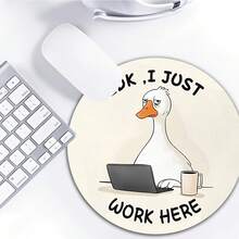 1 Piece Of Fun And Cute Mouse Pad, Circular Mouse Pad For Office Desk, Small Mini Travel Mouse Pad With Anti Slip Rubber Base, Laptop Office Rubber Mouse Pad Suitable For Girls And Boys, Suitable For Office, Home, Study And Gaming, 20 * 20 * 0.2cm - View 15
