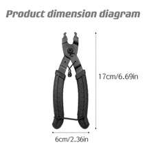 Bicycle Link Chain Buckle Pliers Road Bike Link Remover Clamp Quick Release Link Removal Repair Tool MTB Magic Button Clamp Tool - A - View 2
