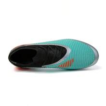 Unisex Long Stud Football Boots: Performance Football Shoes Suitable For Natural Grass - Black - View 5