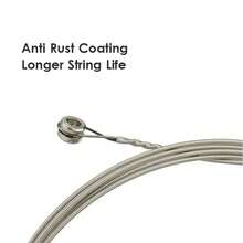 6 Pcs/Set Electric Guitar Strings, Nickel Plated Steel Guitar String Set With High Carbon Steel Core For Electric Guitar Replacement, Practice And Beginner Use - Multicolor - View 7