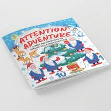 Attention Exploration Focus Training Activity Book, Focus And Observation Brain Games, Visual Search, Mazes, Logic Puzzles And Thinking Challenges, Colorful Illustrated Pages, Multiple Themes And Difficulty Levels - Attention Adventure - View 15