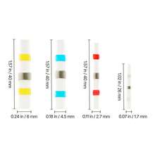 Heat Shrink Butt Connectors, 330PCS, Waterproof Solder Seal Wire Connectors Kit, Electrical Terminals Insulated Solderless Wiring, 4 Colors 4 Sizes 26-10 AWG, For Industrial Marine Automotive - 330PCS - View 10