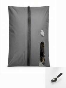 1 pieza Bolsa de compresión al vacío de 17L para viaje al aire libre, senderismo, equipaje, almacenamiento de ropa, organizador de ropa, caja de almacenamiento, bolsa de almacenamiento de equipaje - Multicolor - Ver 11