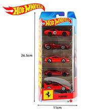 Hot Wheels 1:64  5-Pack Realistic Alloy Car Model Collectible Display Gift - Multicolor - View 6