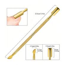 ART LALIC 2-In-1 Stainless Steel Nail Cuticle Pusher Dead Skin Remover, Foot And Hand Manicure Nail Care Cleaning Tool - Multicolor - View 11