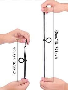 Anti-Drag Pant Leg Clip, Invisible Shortening Fixing Clip, Prevents Pant Legs From Dragging On The Floor, Seamless Hidden Fastener, Adjustable Pant Leg Strap, Prevents Pant Legs From Touching The Ground - Black - View 7