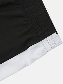 Adidas 男款 CRAZYLITE SHORT 梭織運動短褲 KV9675 - 黑色 - 查看 6
