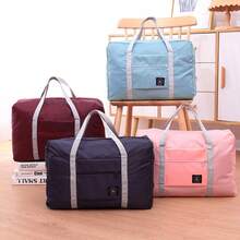 Multifunctional Foldable Travel Bag, Large Capacity Luggage Bag, Short Trip, Moving Handheld Storage Bag, Portable Carry-On Luggage Bag,Back To School - View 1
