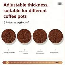 Coffee Grinder And Coffee Machine, Coffee Grinder, Espresso, Coffee Grinder, Manual Coffee Grinder, Coffee Accessories, Nut Grinder, Vintage Classic Nostalgic Design, Kitchen Utensils, Coffee Decor - Multicolor - View 10
