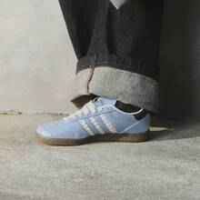Adidas Samba JP Classic 情人節限定版 亮面皮革運動鞋 訓練鞋 KJ7302 - 藍色 - 查看 4