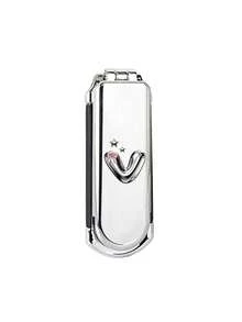 1pc Foldable Air Cushion Massage Comb, Electroplated Silver Color, Personalized Letter A-Z, Pink Bow, Star Pattern, Compact Portable Pocket Comb, Bag Comb, Women's Hair Styling Comb, Suitable As Gift - Silver - View 34