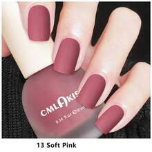 CMLAKISS Summer New Matte Quick-Dry Nail Polish, Peel-Resistant, No UV Lamp Required, Suitable For Fingernails And Toenails - Multicolor - View 30