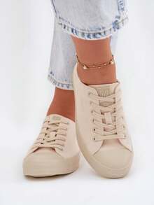 Women's Big Star TT274121 Classic, Light And Comfortable, Timeless Women's Footwear Ideal For Everyday. Beige Brown - Beige - View 4