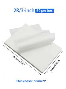 Thermal Laminating Pouches Multi-Size A4 A5 7" 6" 5" 3" 50/100Pcs Clear Protective Film For Photo & Document - Plastic Film - View 22