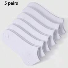 20/30 Pairs Unisex Boat Socks, Solid Color, Odor-Resistant, Summer Short Socks, Casual Low-Cut Socks, Gift Socks, Autumn/Winter/Spring/Summer Styles (/10/6/5 Pairs) - Multicolor - View 22