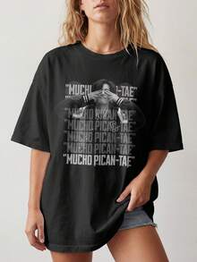 Women T-Shirts - 黑色 - 查看 1