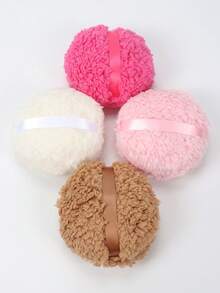 Extra Large Super Soft Velvet Makeup Sponge, Soft Skin-Friendly Face & Body Powder Puff For Large Area Makeup, Loose Powder Makeup Tool - Multicolor - View 7