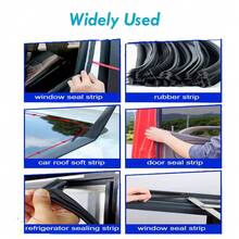 Black Automotive Adhesive Sealant Windshield Silicone Adhesive Sealant Efficient Window Sealant Glue Universal Waterproof Repair Sealer, Flexible Rubber Bonding Sealant For Car Weatherstrips And Gasket, Doors, Refrigerator, Roof Hoses & Rubber Glue - 2CJ-346 - View 4