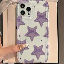 Galaxy Series Transparent Phone Case, Compatible With Android And Apple Models - Multicolor - View 3