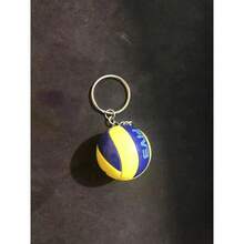 Gantungan Kunci Bola Voli Mini PVC 3,8cm, Gantungan Kunci Bola 3D, Gaya Olahraga, Hiasan Tas yang Dapat Dipersonalisasi, Koleksi untuk Penggemar, Hadiah Kenang-kenangan - MultiWarna - View 11