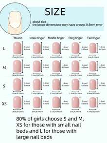 10pcs Medium Oval Handmade Nail Art Stickers Set, Pink, Blue, Green, Sweet And Cute, Star, Candy, Glitter Decoration, Suitable For Girls Daily, Office, School, Date, Party, Dance, Valentine's Day And Other Occasions - Multicolor - View 6
