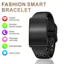 SENBONO Smart Band No Screen Sports Band Multiple Sports Modes Rechargeable Lithium Polymer Battery Heart Rate/Sleep Monitoring Incoming Call Reminder Alarm Smart Watch Sports Silicone/Nylon Strap Compatible With Phone APP - View 12