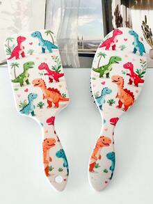 BEATURE 2pcs/1pc Pink Unicorn Pattern Air Cushion Comb, Scalp Massage Comb, Anti-Static, Durable ABS Handle, Nylon Bristles, Suitable For All Hair Types, High-Quality Air Cushion Comb. - Pink Unicorn - View 9