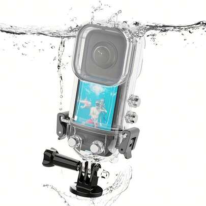 Insta 360 One X3 Action Camera Protective Case - Diving Protective Case, Can Withstand 164ft/50m Depth, Includes Installation Accessories And Diving Accessories